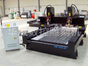 德阳广汉双头立体多功能石材雕刻机HW-1325-2Z